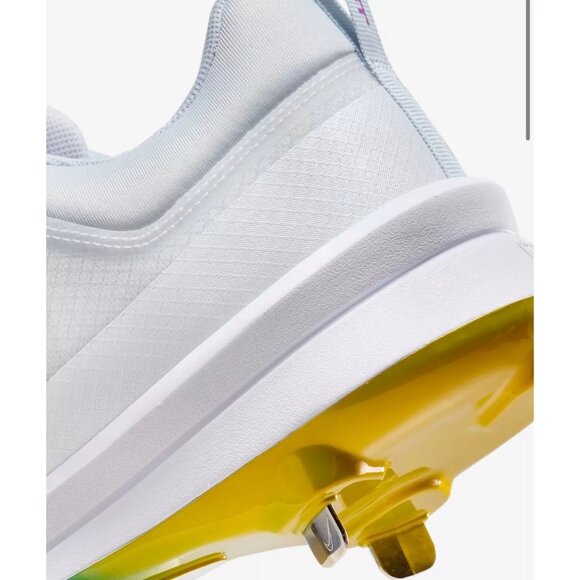 Nike Mens Force Zoom Trout 9 Pro Metal Baseball Cleats White Multicolor Size 13 - Picture 8 of 8